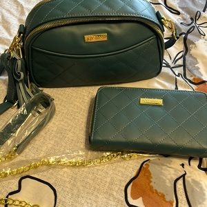 Crossbody and wallet.